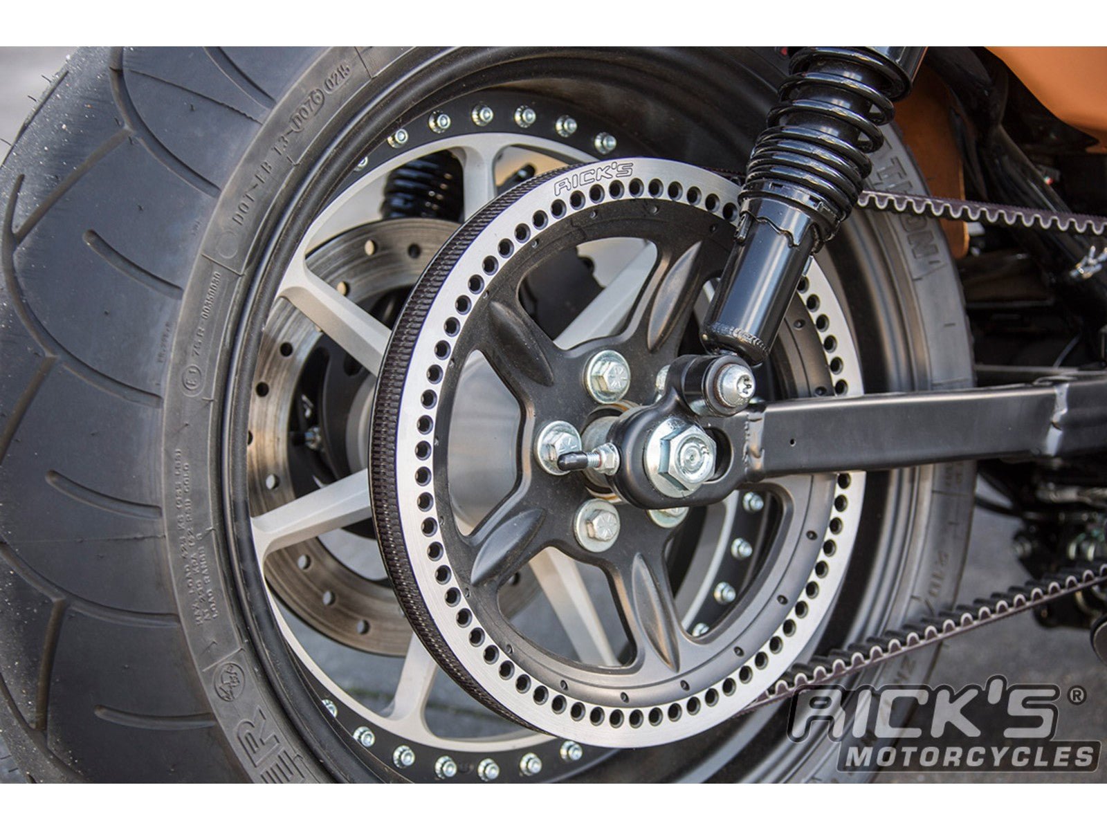 Rick's 200 Extended Swingarm - Sportster 07-13