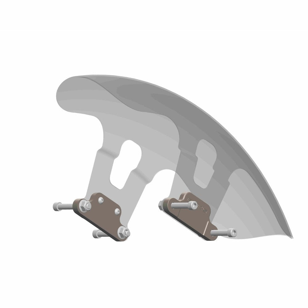Rick's 21" Front Fender Spacer Kit Raw - Touring 14-up