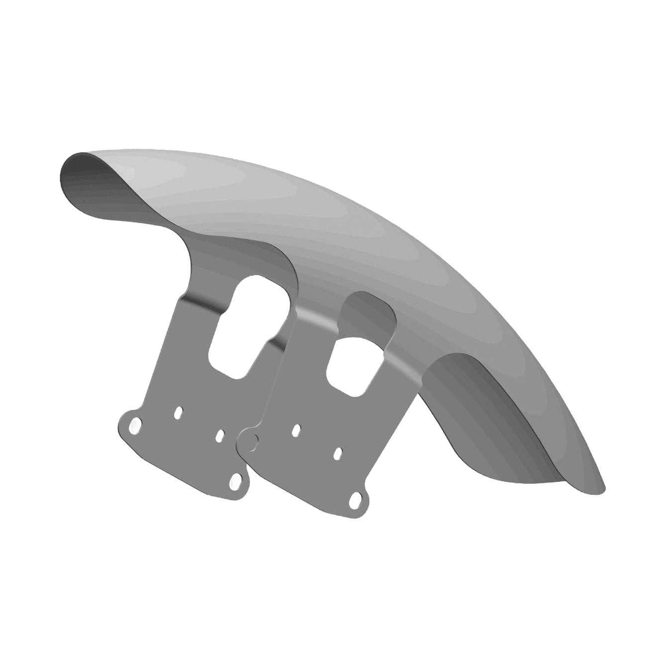 Rick's 21" Front Fender Steel - Fat Boy 18-up