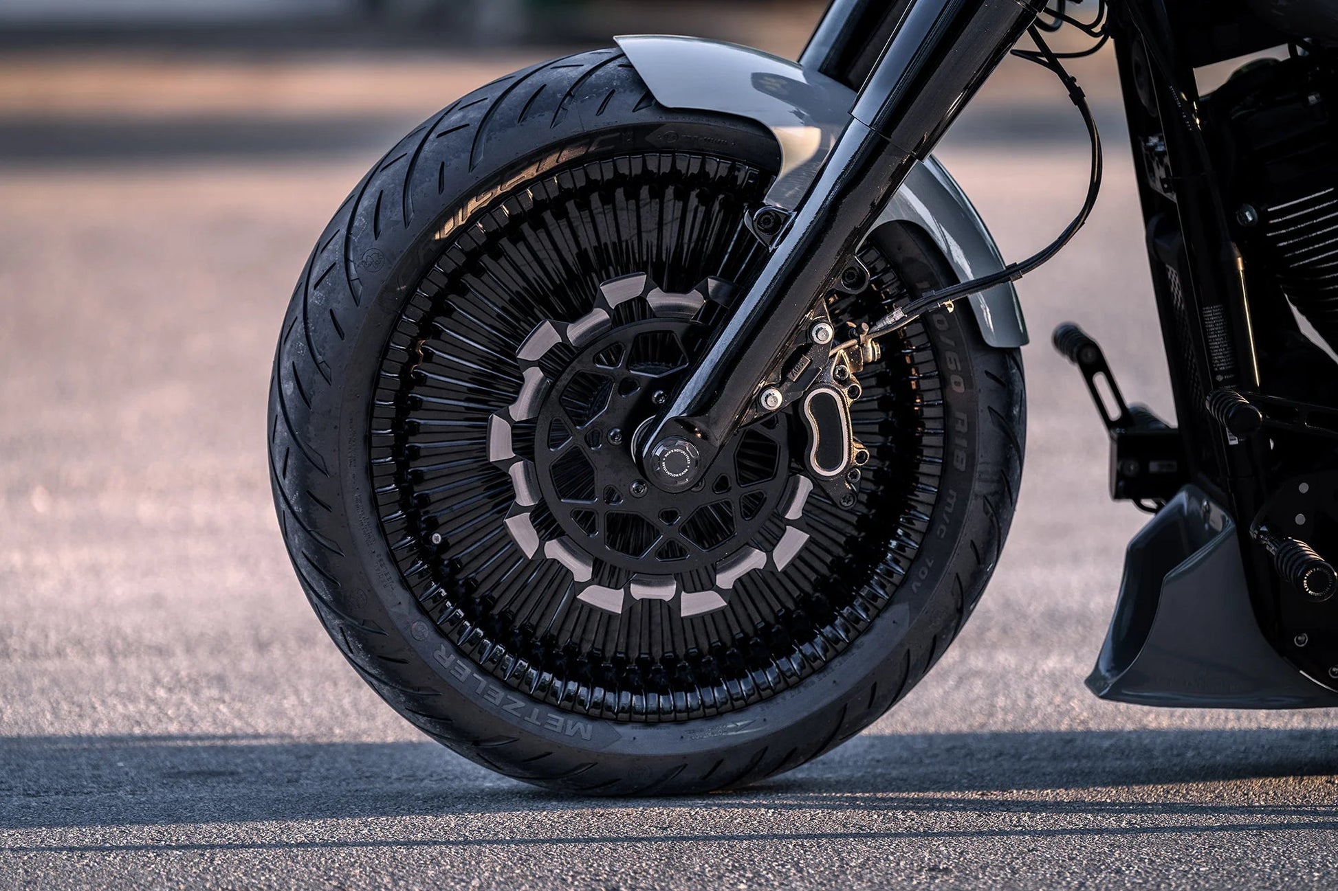 Rick's 21" Front Fender Steel - Fat Boy 18 - up - Rick's Motorcycles USA - Custom Parts for Harley - Davidson