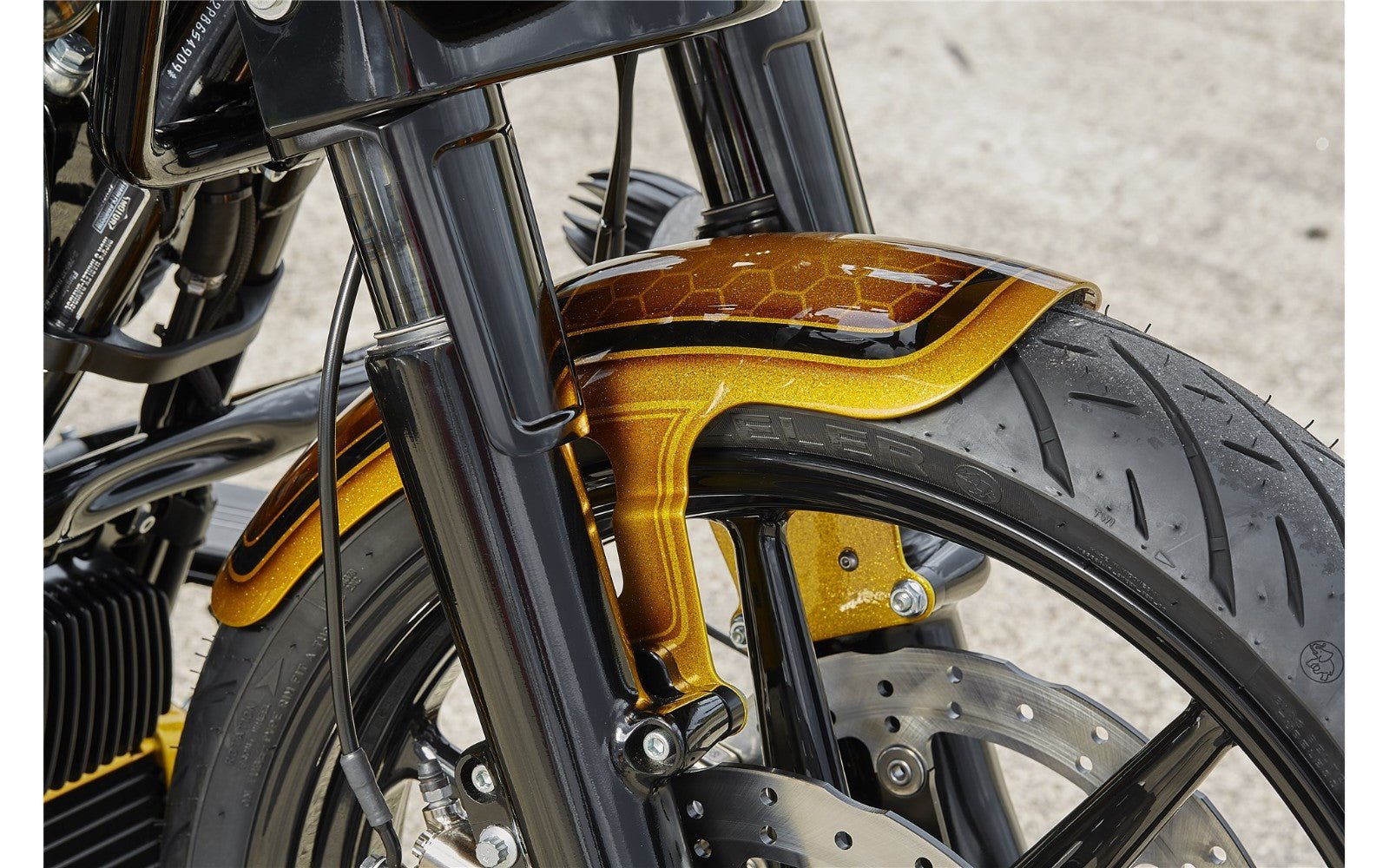 Rick's 21" Front Fender Steel - Touring 07 - up - Rick's Motorcycles USA - Custom Parts for Harley - Davidson