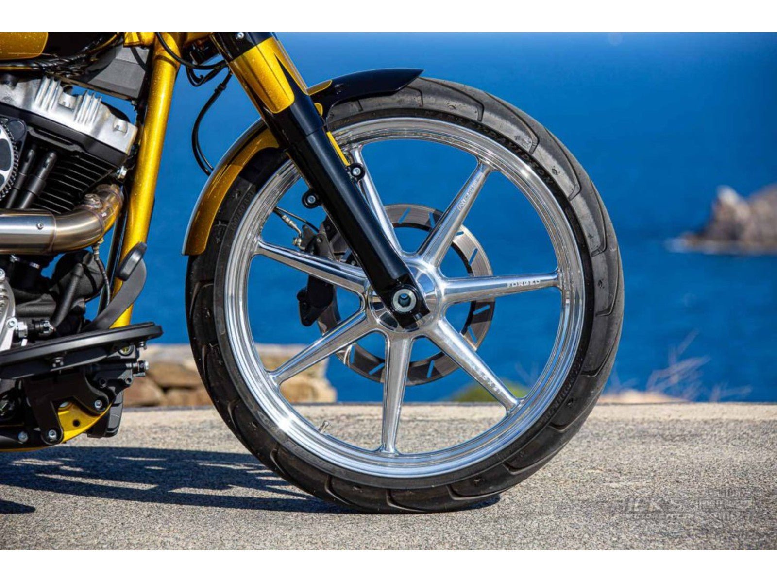 Rick's 21" Steel Front Fender "Long" - Slim / Heritage / Deluxe 18-up