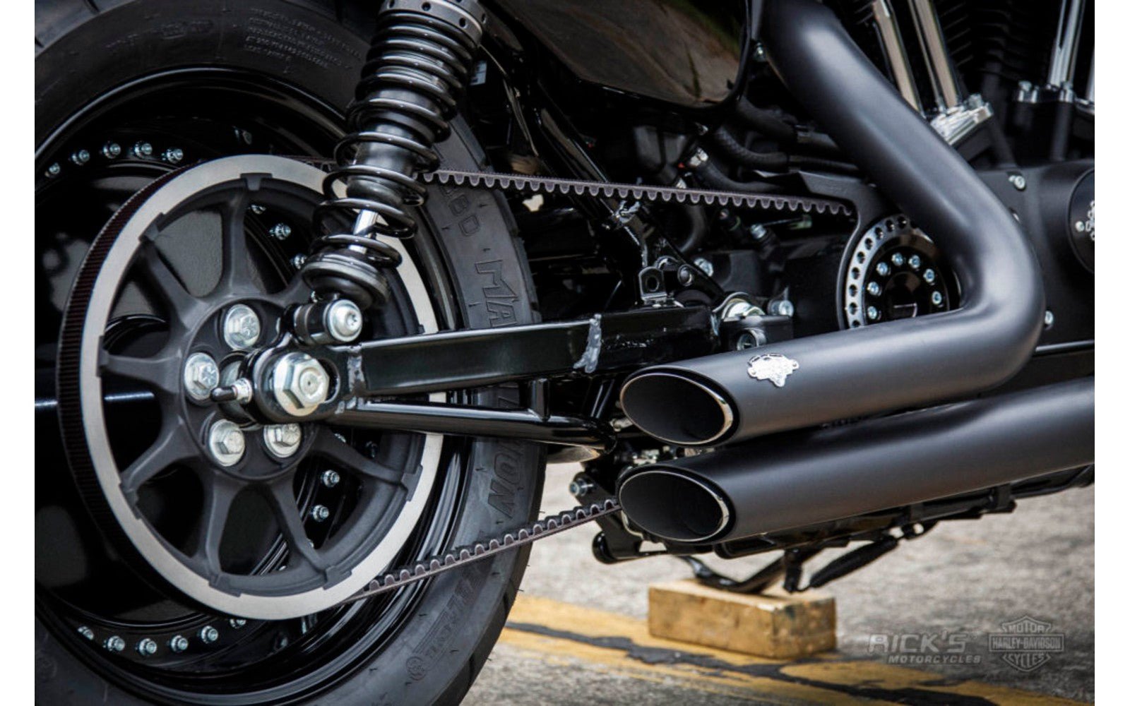 Rick's 24mm Offset Sprocket Cover - Sportster 09-up