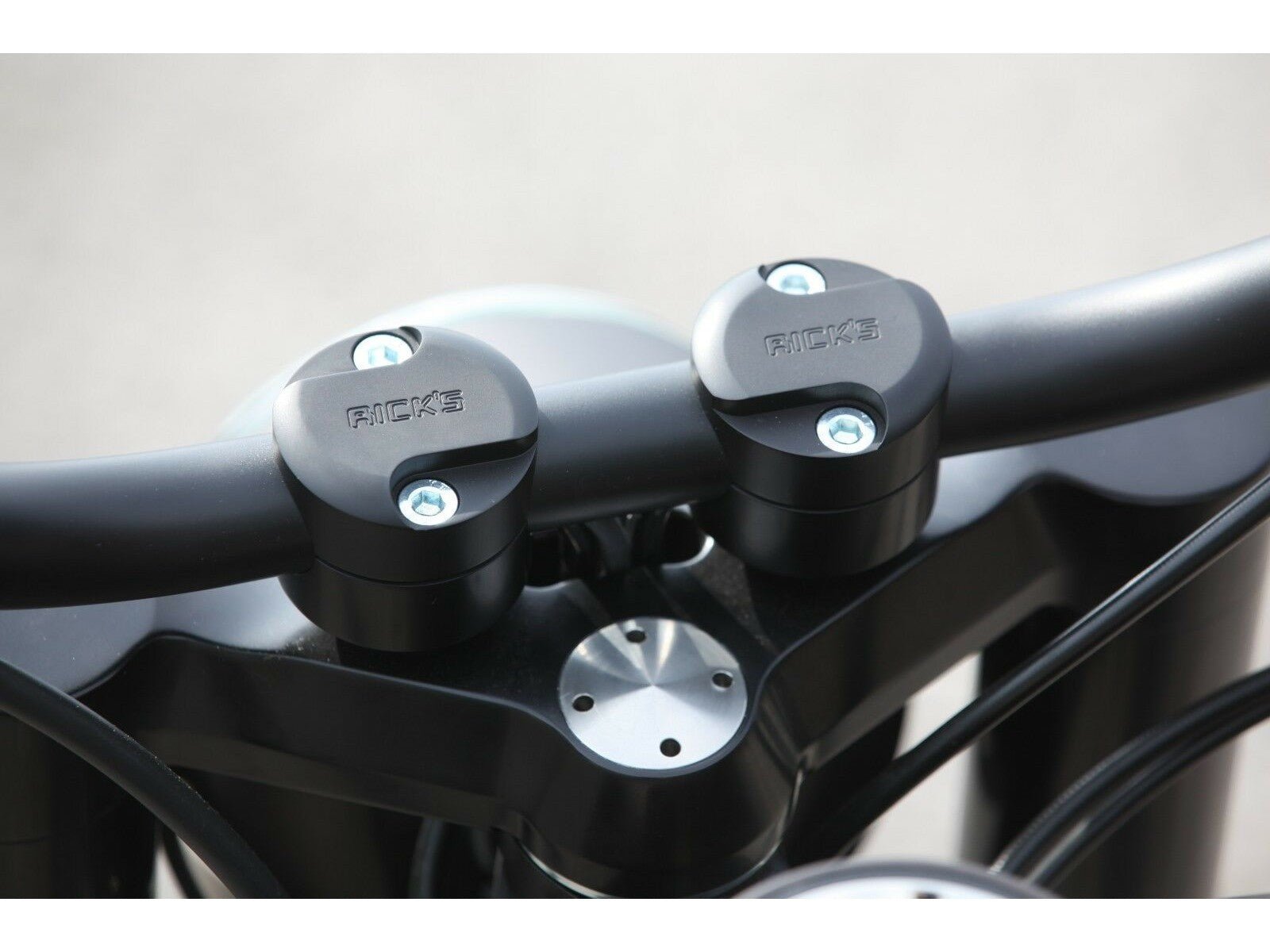 Rick's 25.4mm Bar Risers "Classic" Polished