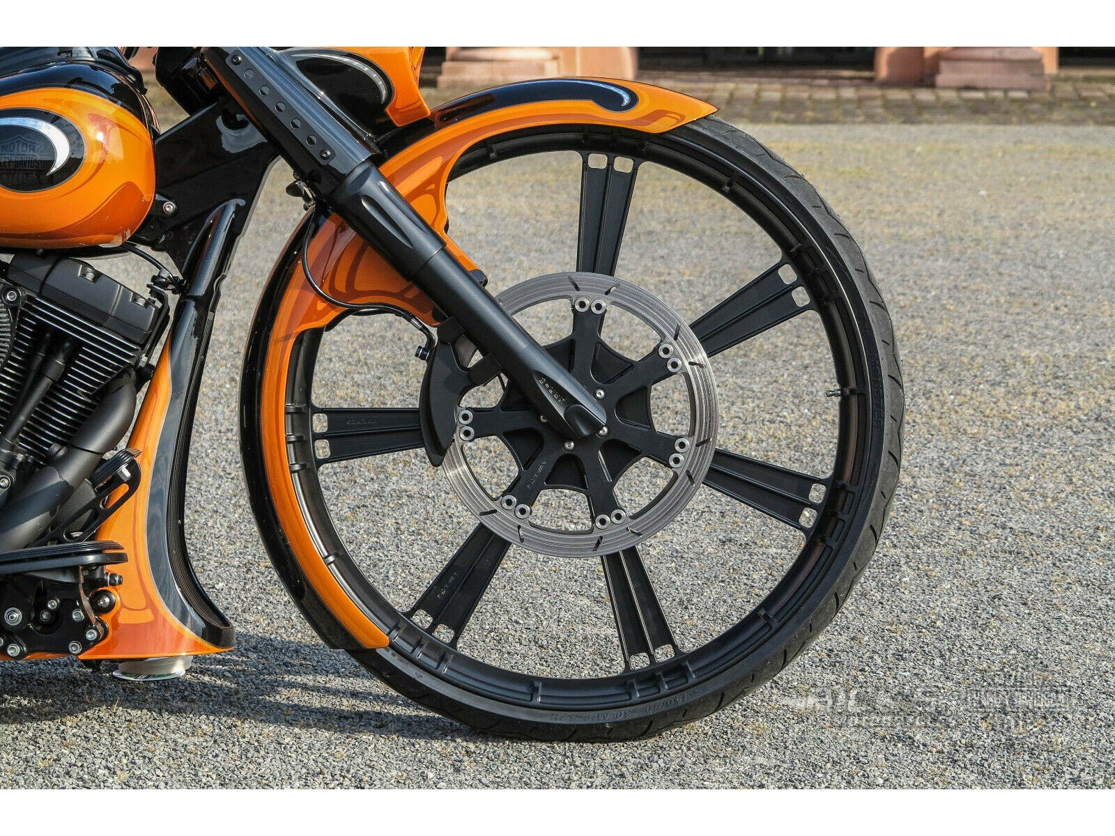 Rick's 30" Steel Front Fender - All Touring - Rick's Motorcycles USA - Custom Parts for Harley - Davidson