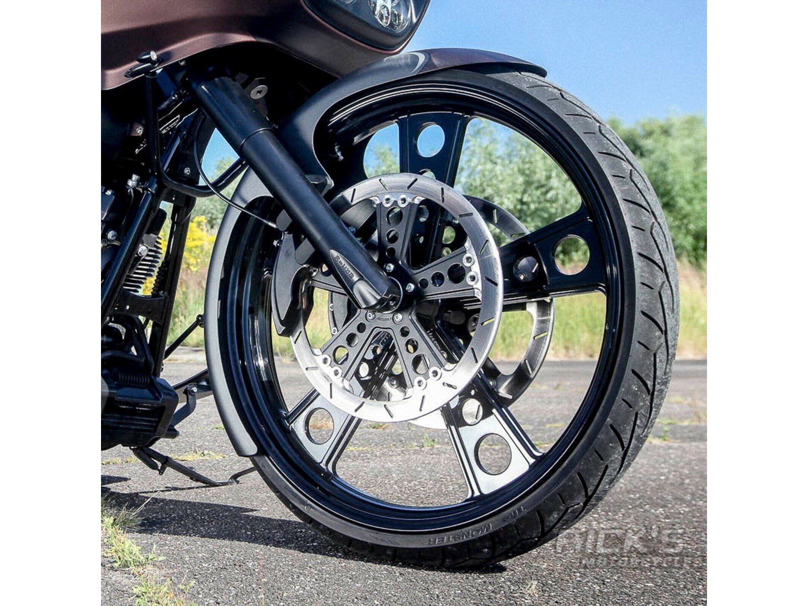 Rick's 30" Steel Front Fender - All Touring - Rick's Motorcycles USA - Custom Parts for Harley - Davidson