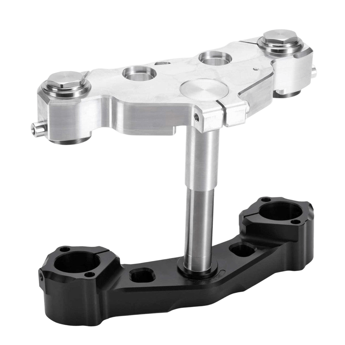 Rick's 7° Triple FL4 Tree Clamp - CVO 23.5-up / Touring 24-up - Rick's Motorcycles USA - Custom Parts for Harley-Davidson