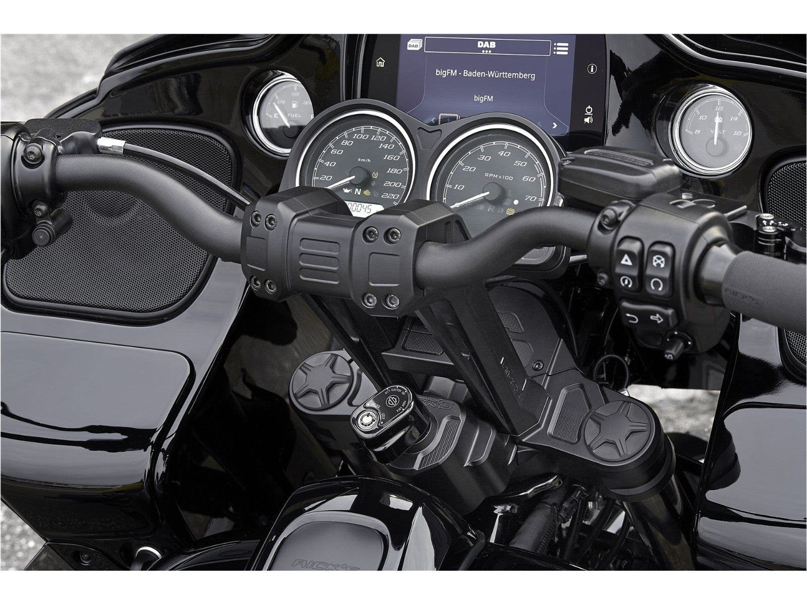 Rick's 8.5" Clubstyle Triple Tree Complete - Road Glide 14-23