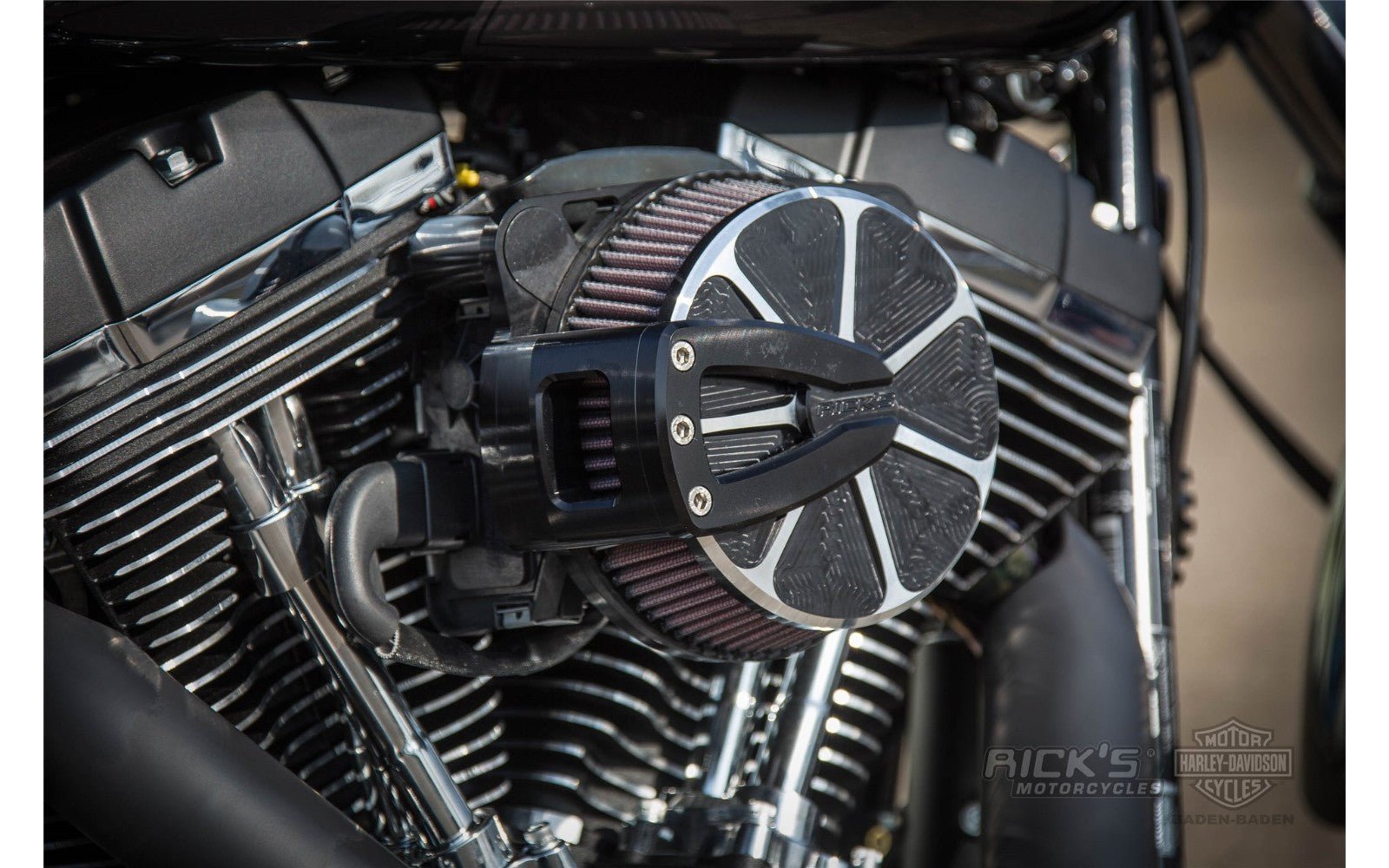 Rick's Air Filter "Good Guys" - Softail 16-17 103ci / Touring 08-16