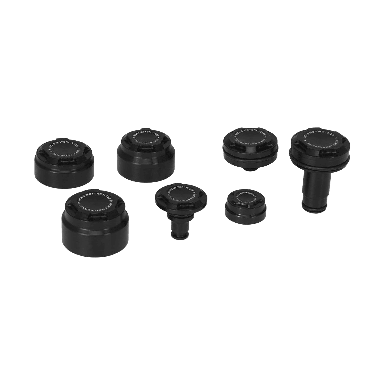 Rick's Axle Cover Set Premium - Fat Bob 18-up