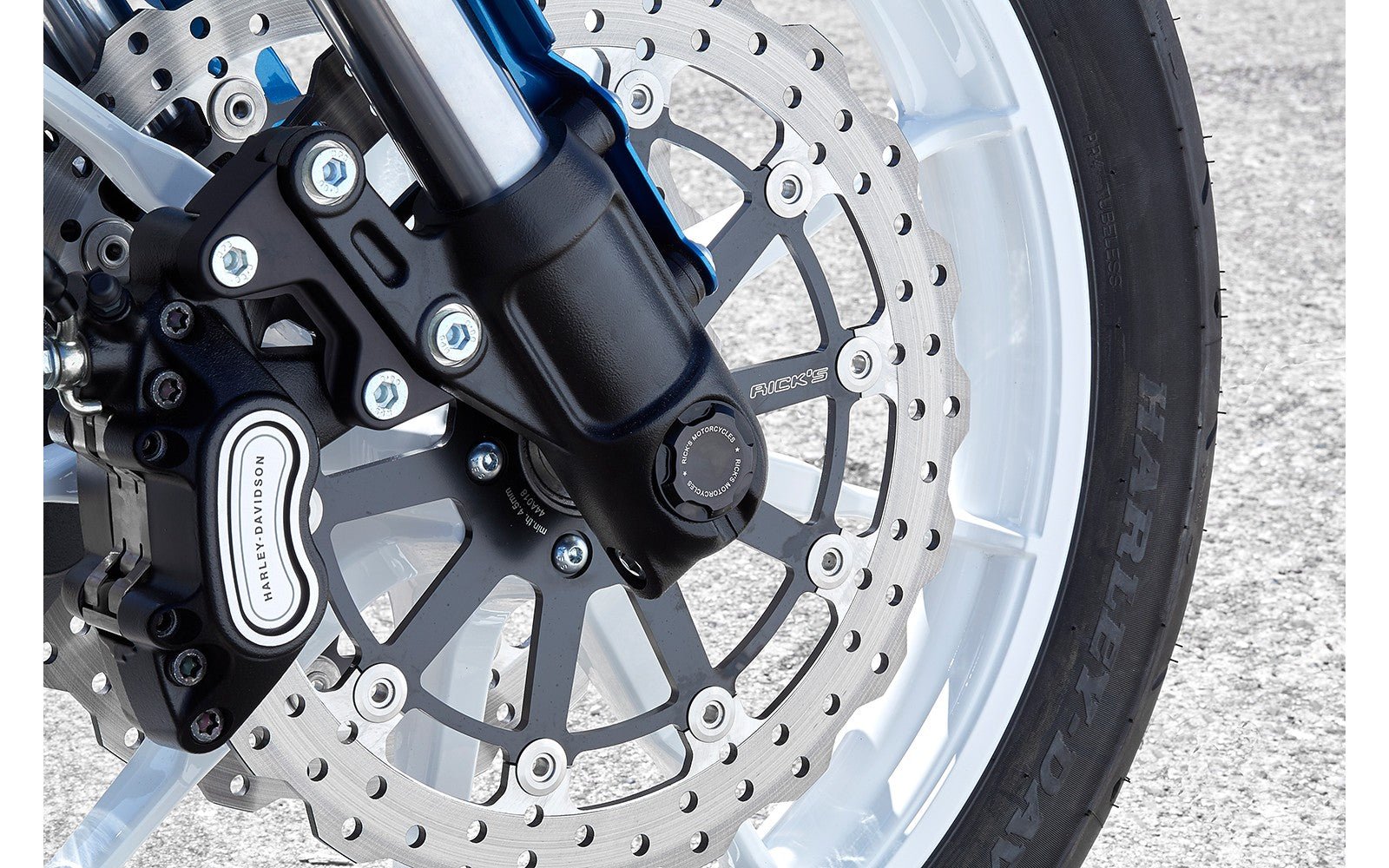 Rick's Axle Cover Set Premium - Fat Boy / Breakout 18-up