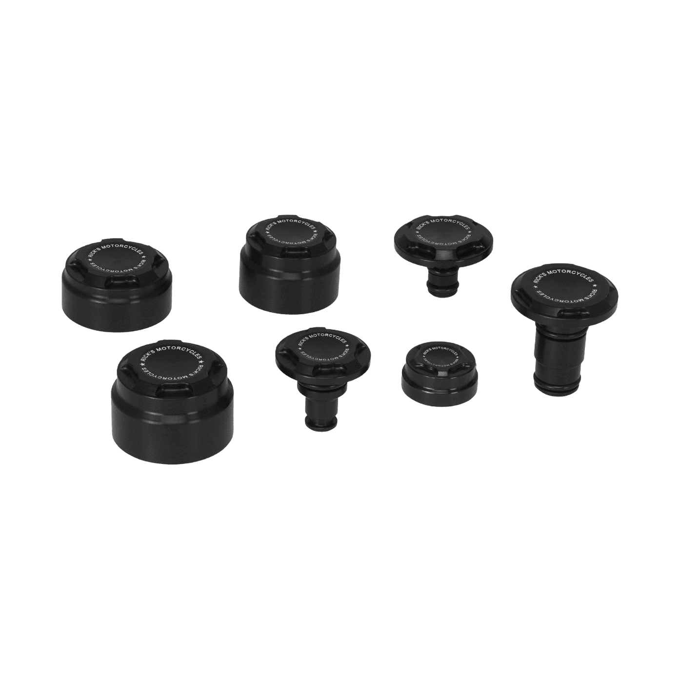 Rick's Axle Cover Set Premium - Steet Bob / Slim etc 18-up