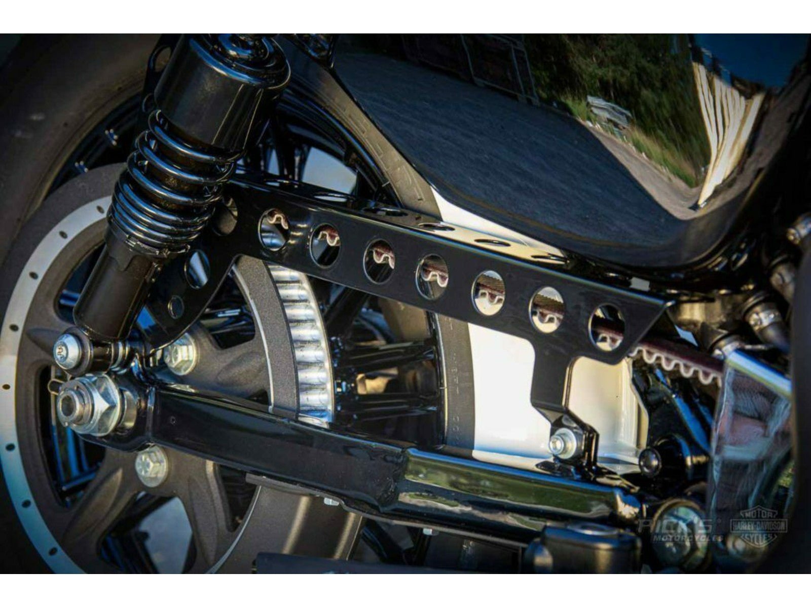 Rick's Belt Guard Gloss - Sportster 09-up