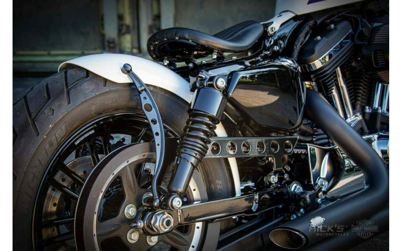 Rick's Belt Guard Matte - Sportster 09-up