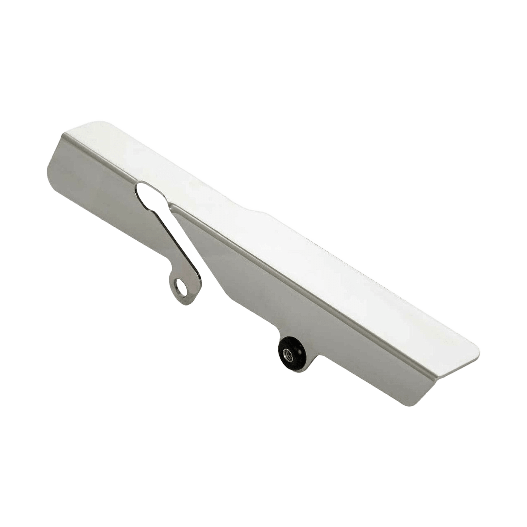 Rick's Belt Guard Polished Plain - Softail 18-up