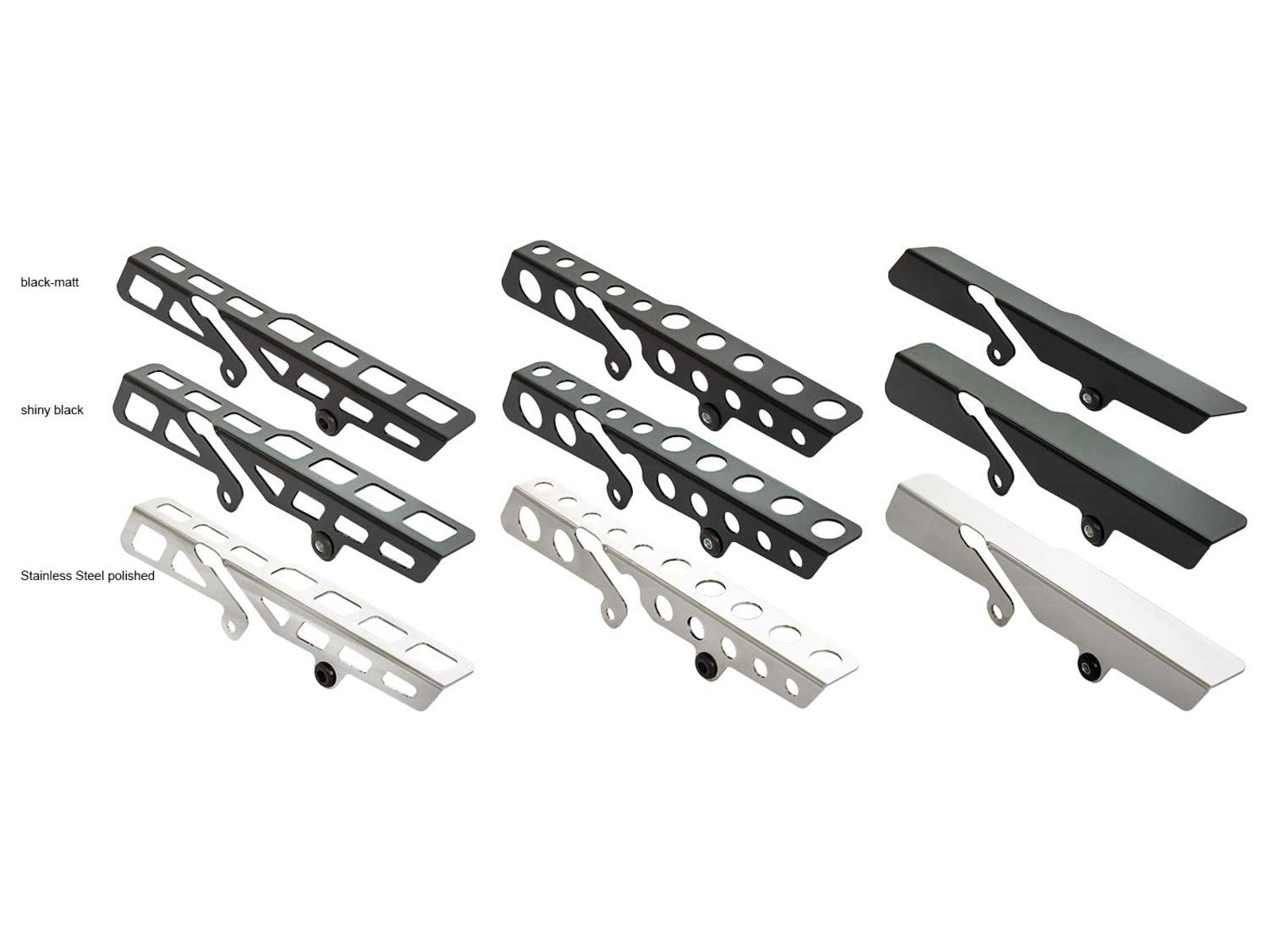 Rick's Belt Guard Polished Square Cut - Softail 18 - up - Rick's Motorcycles USA - Custom Parts for Harley - Davidson