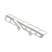 Rick's Belt Guard Polished Square Cut - Softail 18 - up - Rick's Motorcycles USA - Custom Parts for Harley - Davidson