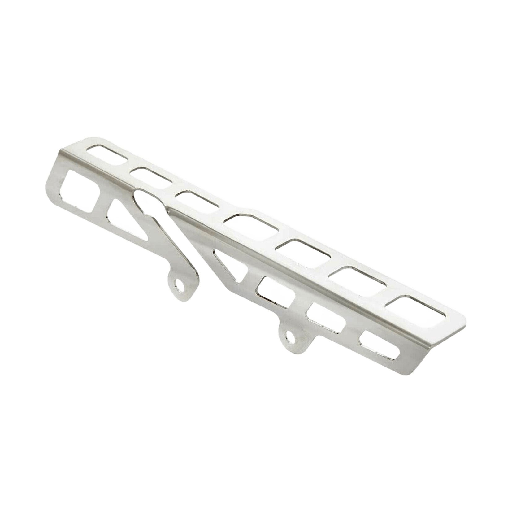 Rick's Belt Guard Polished Square Cut - Softail 18 - up - Rick's Motorcycles USA - Custom Parts for Harley - Davidson