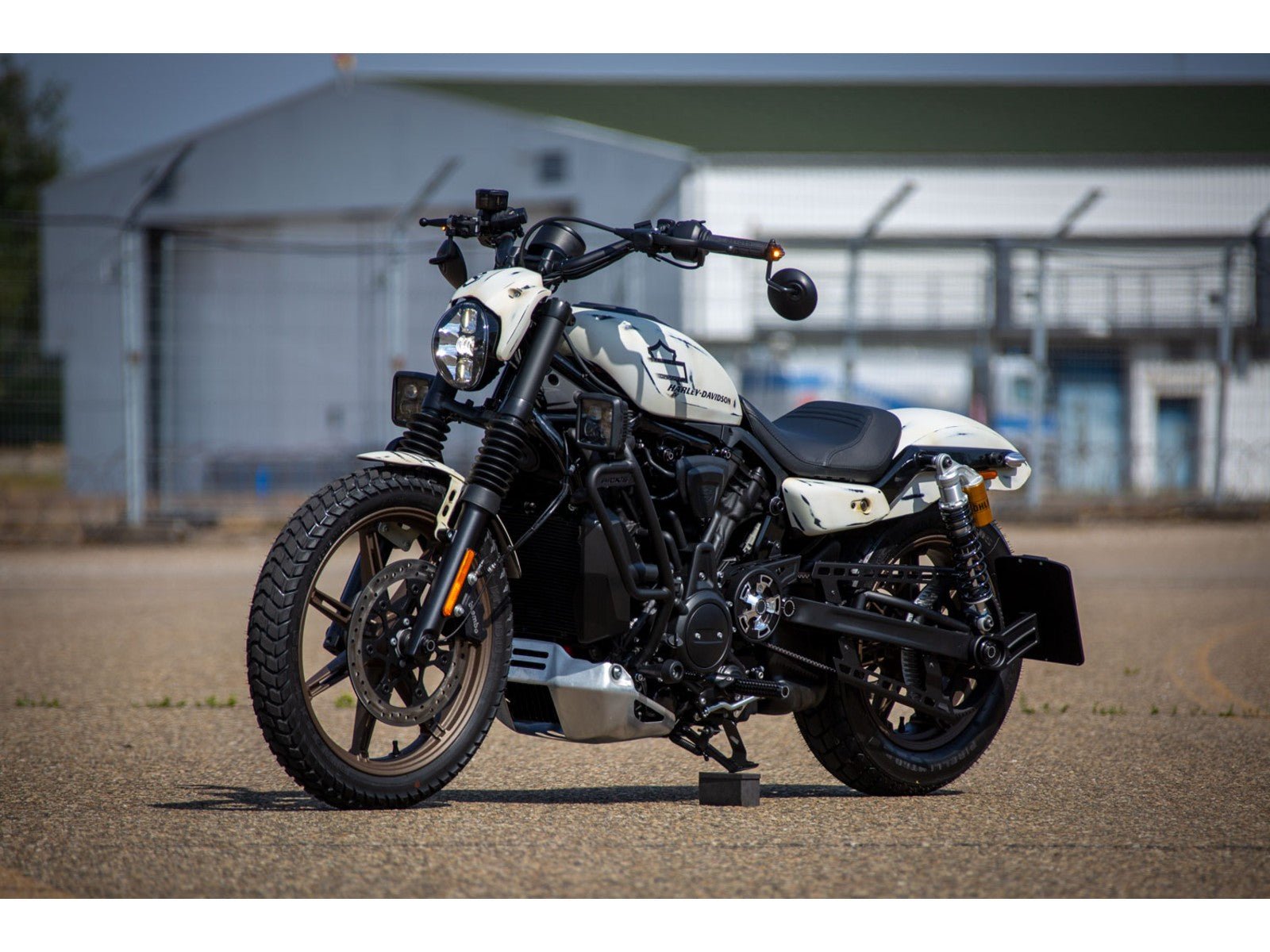 Rick's Belt Guard Upper Matte - Nightster 22-up