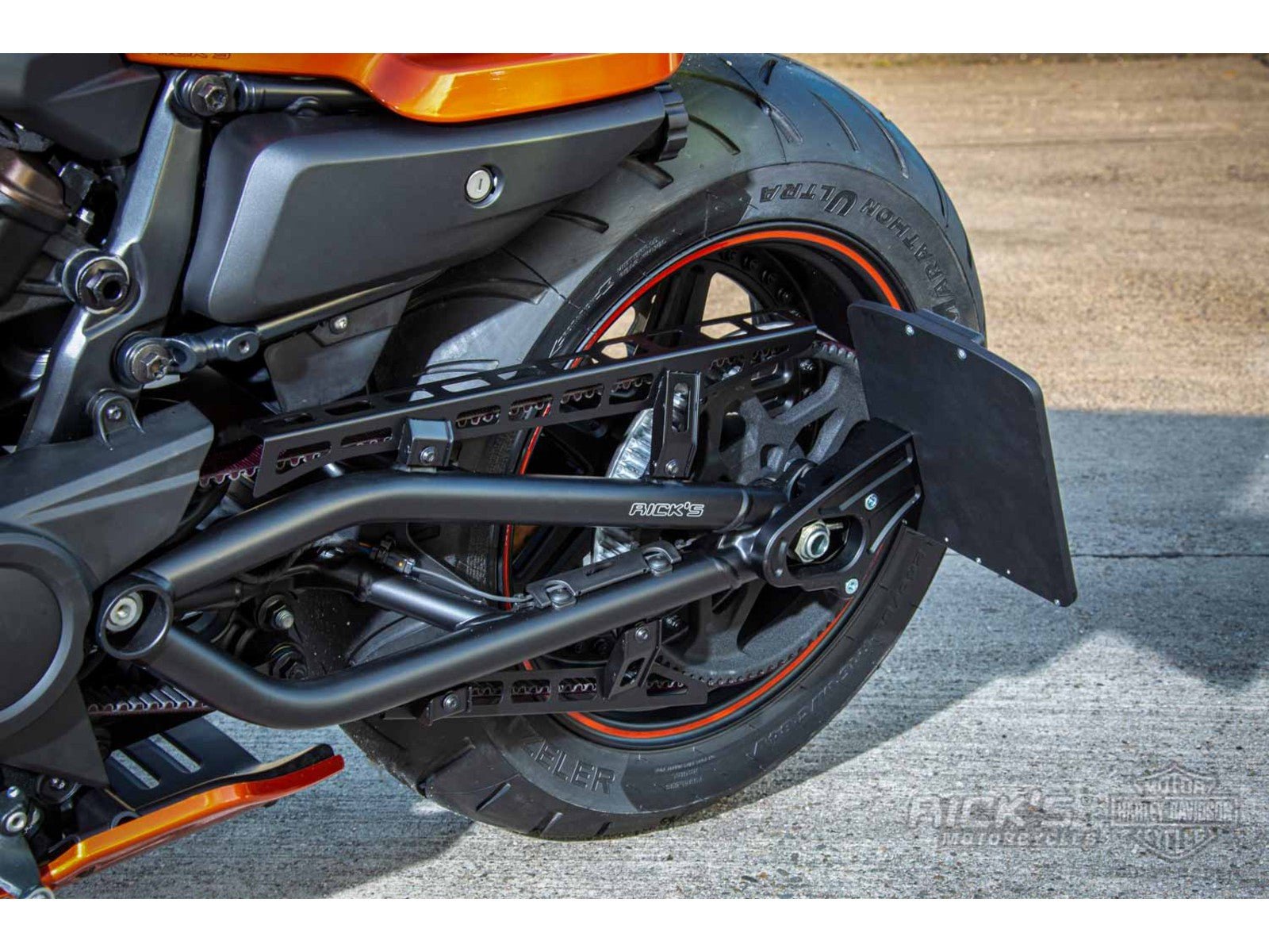 Rick's Belt Guard Upper Matte - Sportster S 21 - up - Rick's Motorcycles USA - Custom Parts for Harley - Davidson