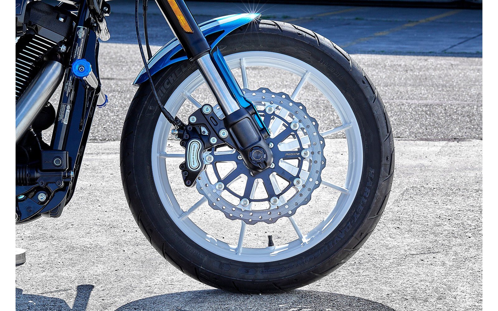 Rick's Brake Calipers Adapters 13" Rotors - Low Rider S/ST / Fat Bob
