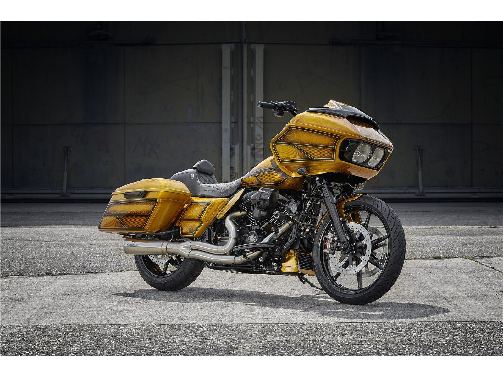 Rick's Clubstyle Front Brake Radial Caliper Adapter Left Side 300mm - 07 - up - Rick's Motorcycles USA - Custom Parts for Harley - Davidson