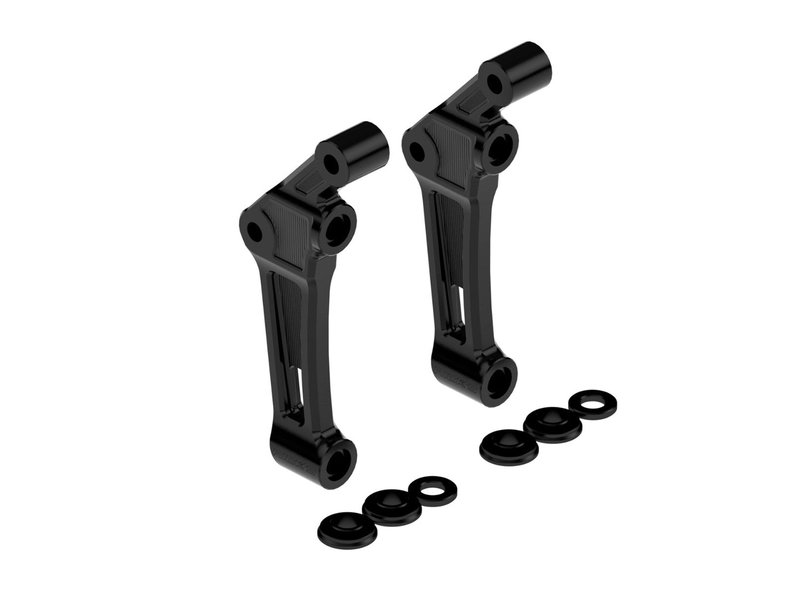 Rick's Clubstyle Front Brake Radial Caliper Adapter Left Side 300mm/292mm - 07 - up - Rick's Motorcycles USA - Custom Parts for Harley - Davidson