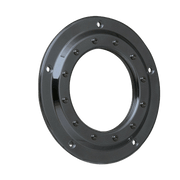 Rick's Derby Cover "Bullauge" Matte Black - Softail 07 - up - Rick's Motorcycles USA - Custom Parts for Harley - Davidson