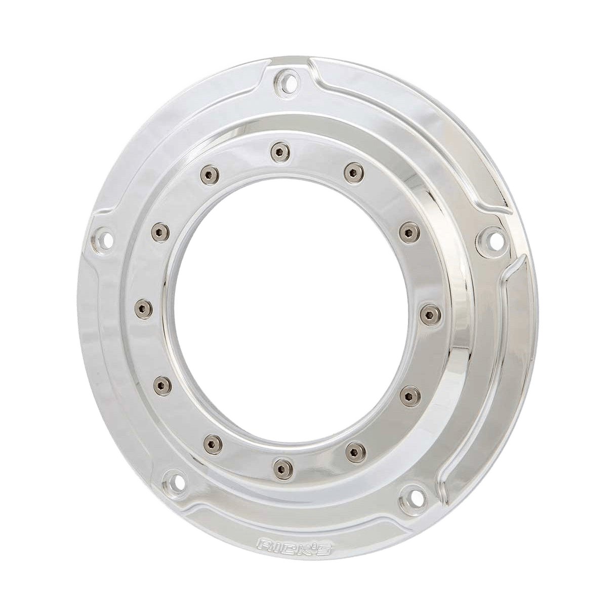 Rick's Derby Cover "Bullauge" Polished - Softail 19 - up - Rick's Motorcycles USA - Custom Parts for Harley - Davidson