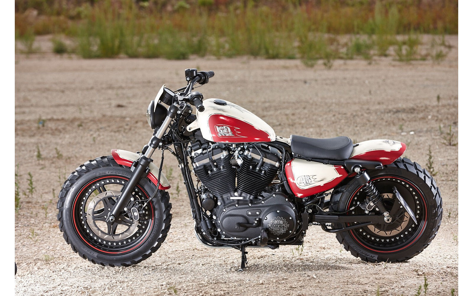 Rick's Derby Cover Matte Black - Sportster 04-up