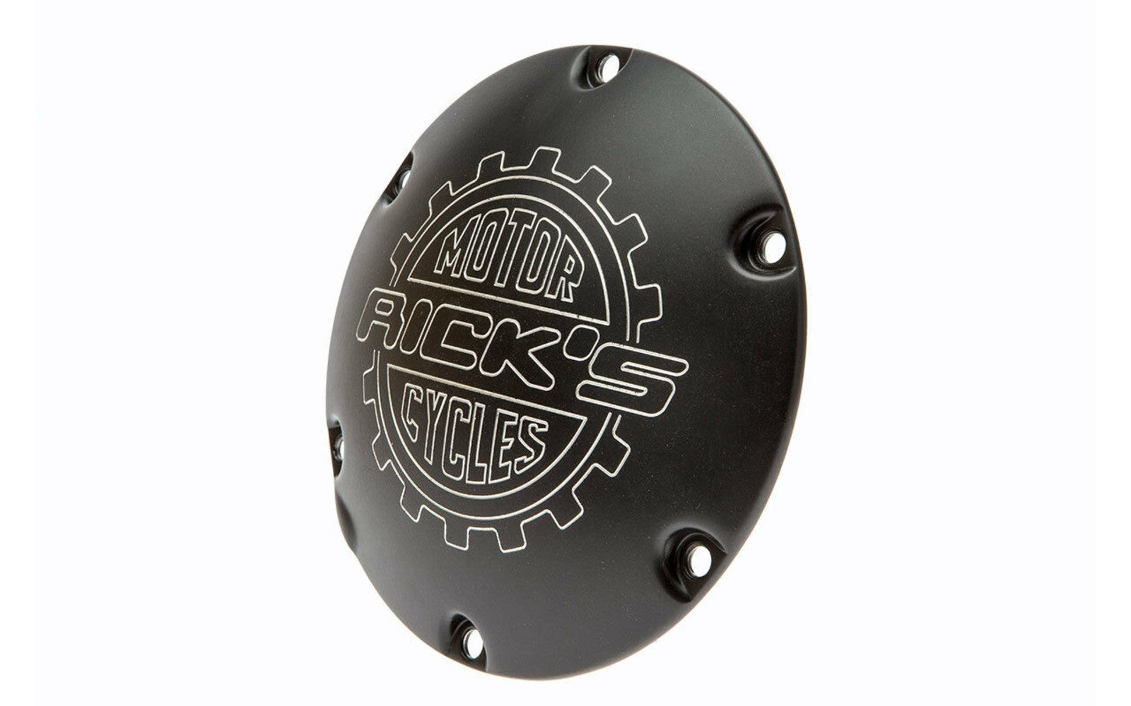 Rick's Derby Cover Matte Black - Sportster 04-up