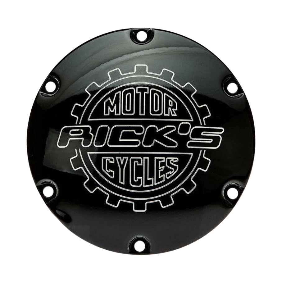Rick's Derby Cover Gloss Black - Sportster 04 - up - Rick's Motorcycles USA - Custom Parts for Harley - Davidson