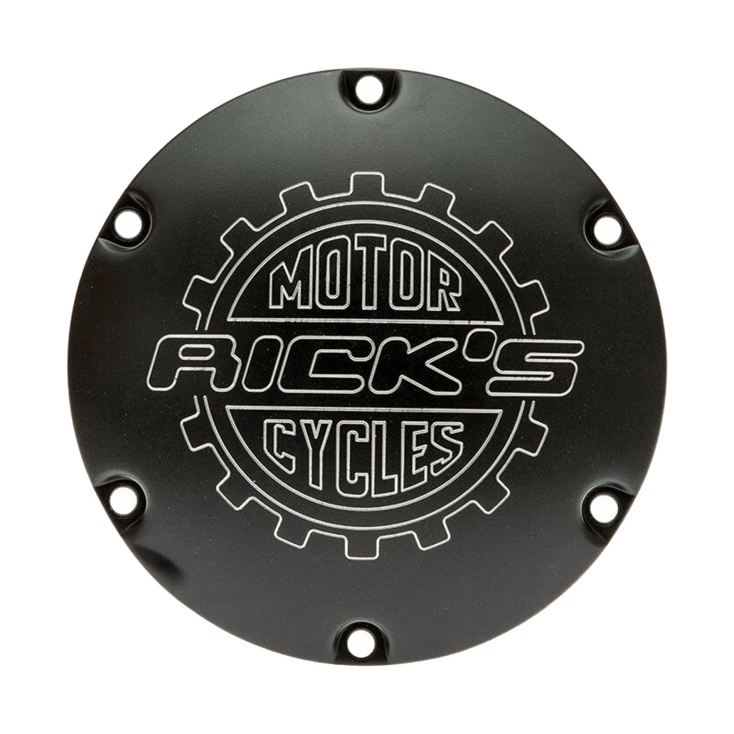Rick's Derby Cover Matte Black - Sportster 04 - up - Rick's Motorcycles USA - Custom Parts for Harley - Davidson