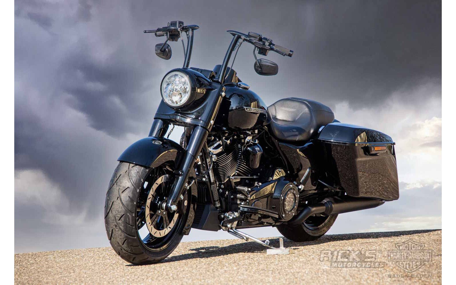 Rick's Fat Tire 180/18 Conversion Kit - Touring 07 - up - Rick's Motorcycles USA - Custom Parts for Harley - Davidson