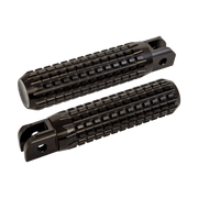 Rick's Footpegs "AK4.7" Black - Softail 18 - up / Sportster S - Rick's Motorcycles USA - Custom Parts for Harley - Davidson