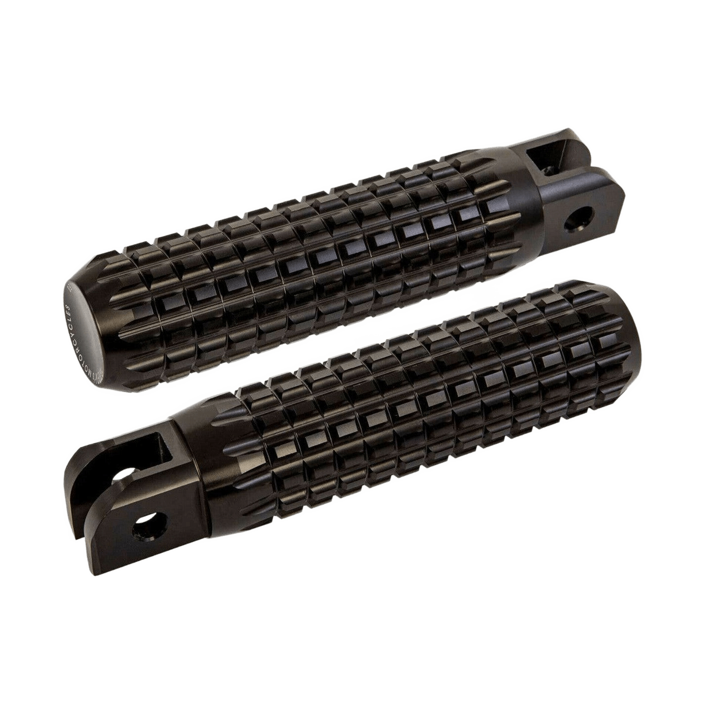 Rick's Footpegs "AK4.7" Black - Softail 18 - up / Sportster S - Rick's Motorcycles USA - Custom Parts for Harley - Davidson