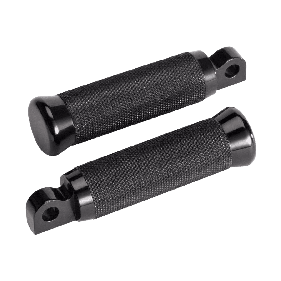 Rick's Footpegs Knurled Black - Dyna / Sportster / Softail TC