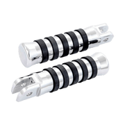 Rick's Footpegs "O-Ring" Polished - Softail 18-up / Sportster S - Nightster