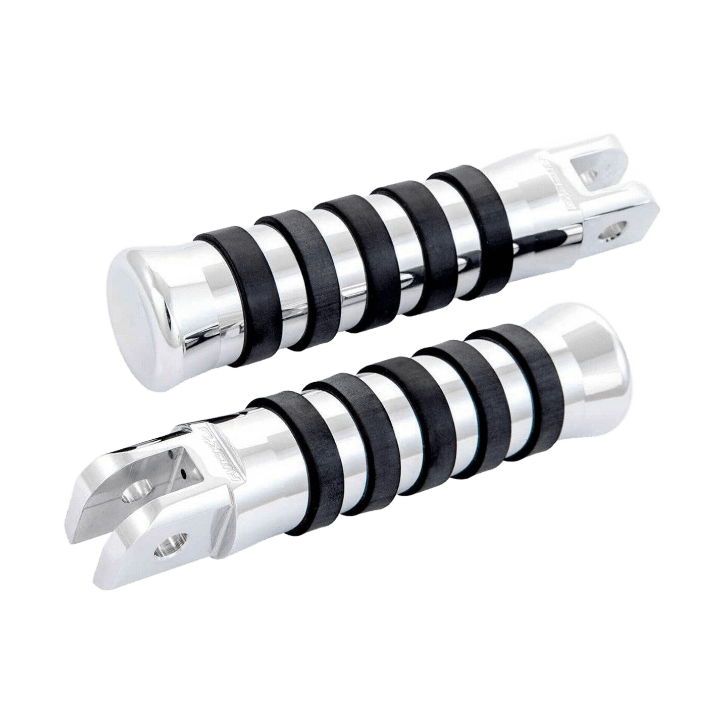 Rick's Footpegs "O-Ring" Polished - Softail 18-up / Sportster S - Nightster
