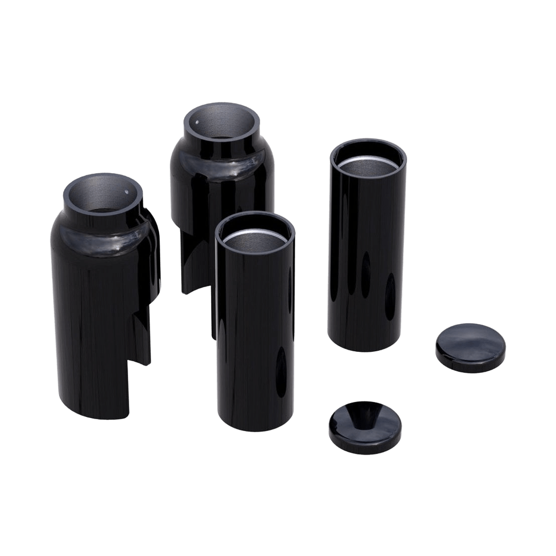 Rick's Fork Covers Full Set - Street - Bob / Standard 18 - up - Rick's Motorcycles USA - Custom Parts for Harley - Davidson