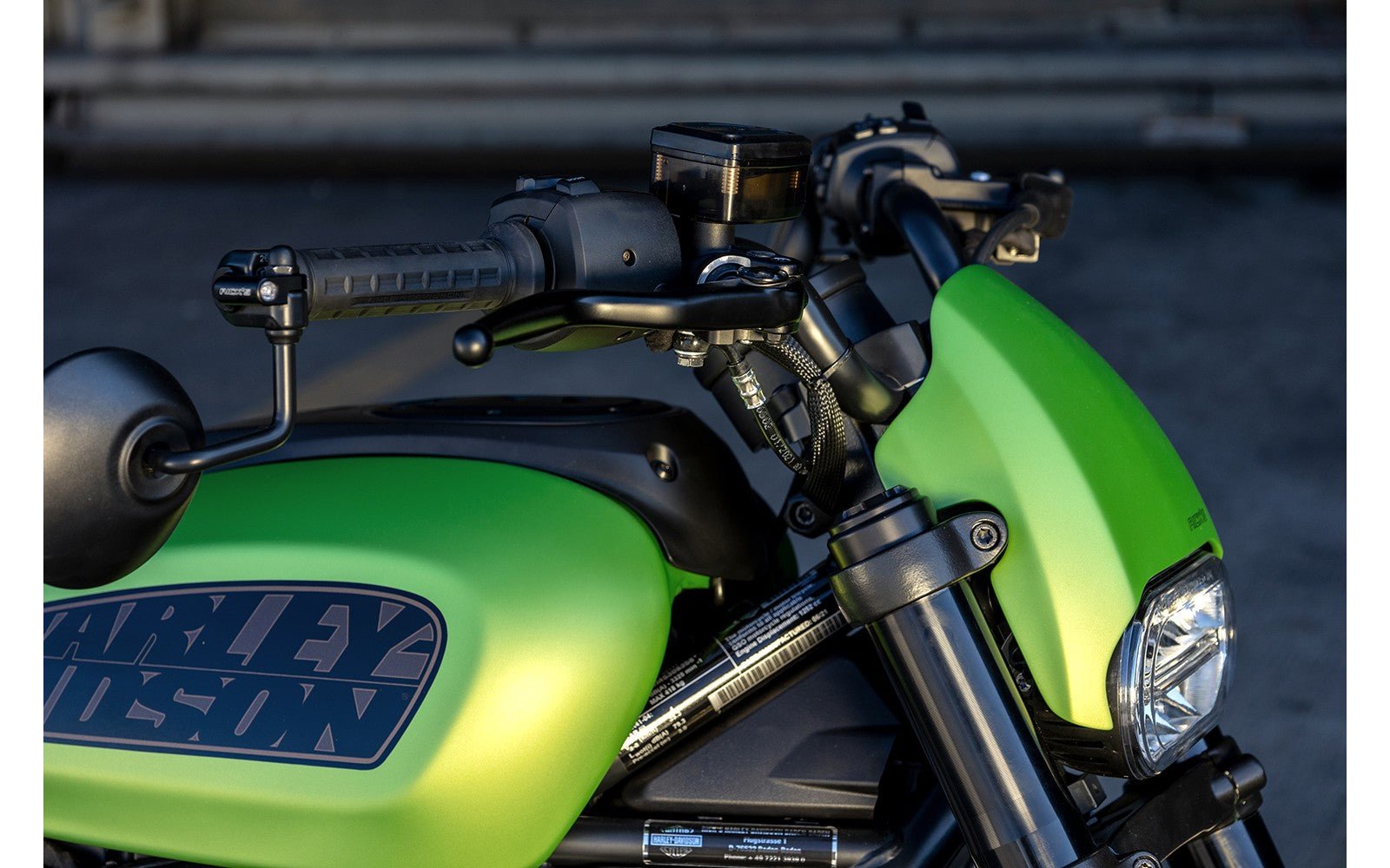 Rick's Fork Tubes Top Covers "Premium" - Sportster S 21 - up - Rick's Motorcycles USA - Custom Parts for Harley - Davidson