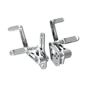 Rick's Forward Controls +2.5in Polished - Dyna 06-17