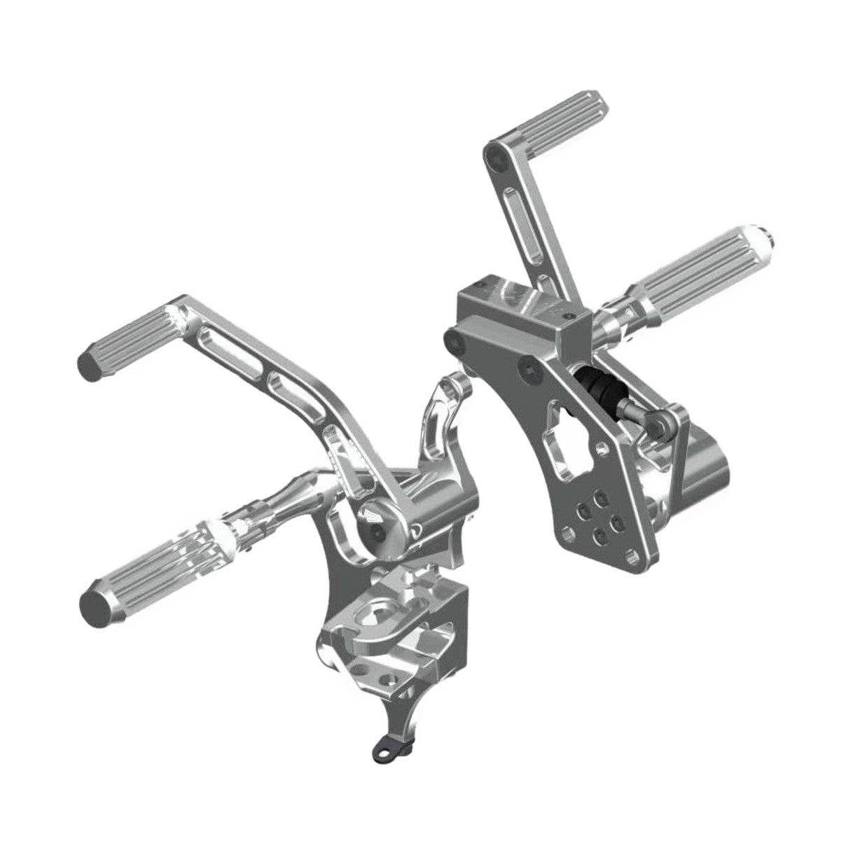 Rick's Forward Controls "AK4.7" +4in Polished - Softail 07 - 17 - Rick's Motorcycles USA - Custom Parts for Harley - Davidson