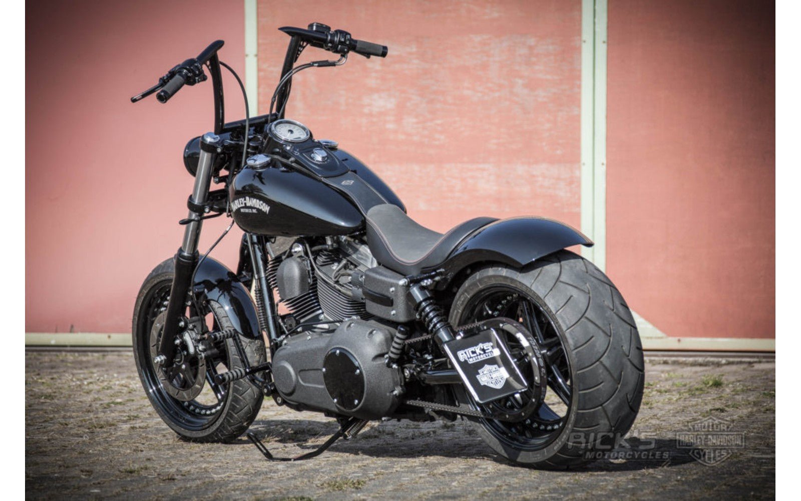 Rick's Forward Controls "O-Ring" +2.5in Black - Dyna 06-17