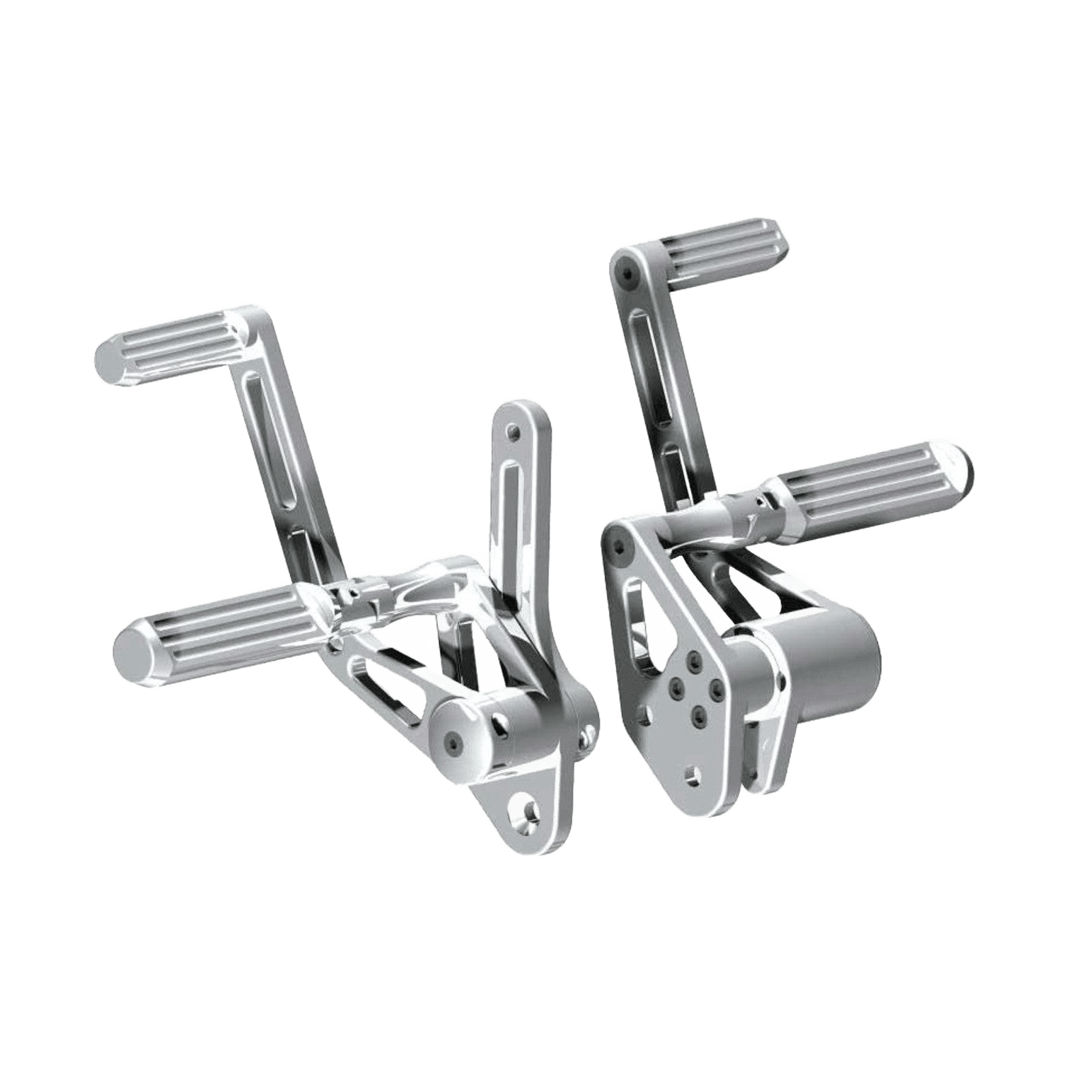 Rick's Forward Controls OEM Polished - Dyna 06-17
