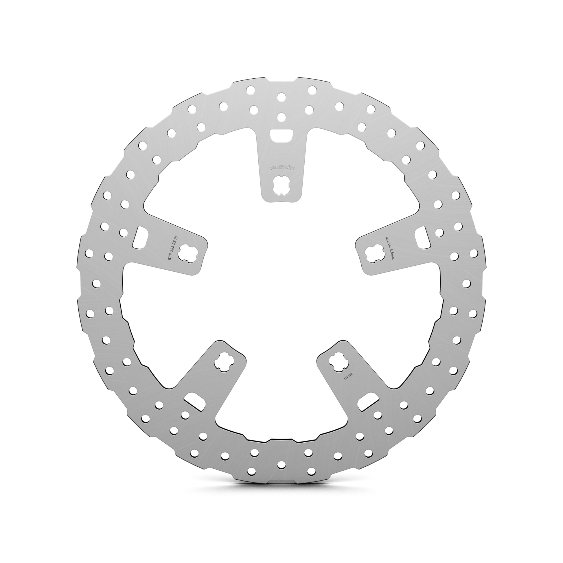 Rick's Front 11.8"/300mm Wave Brake Rotor - Touring 14 - 23 - Rick's Motorcycles USA - Custom Parts for Harley - Davidson