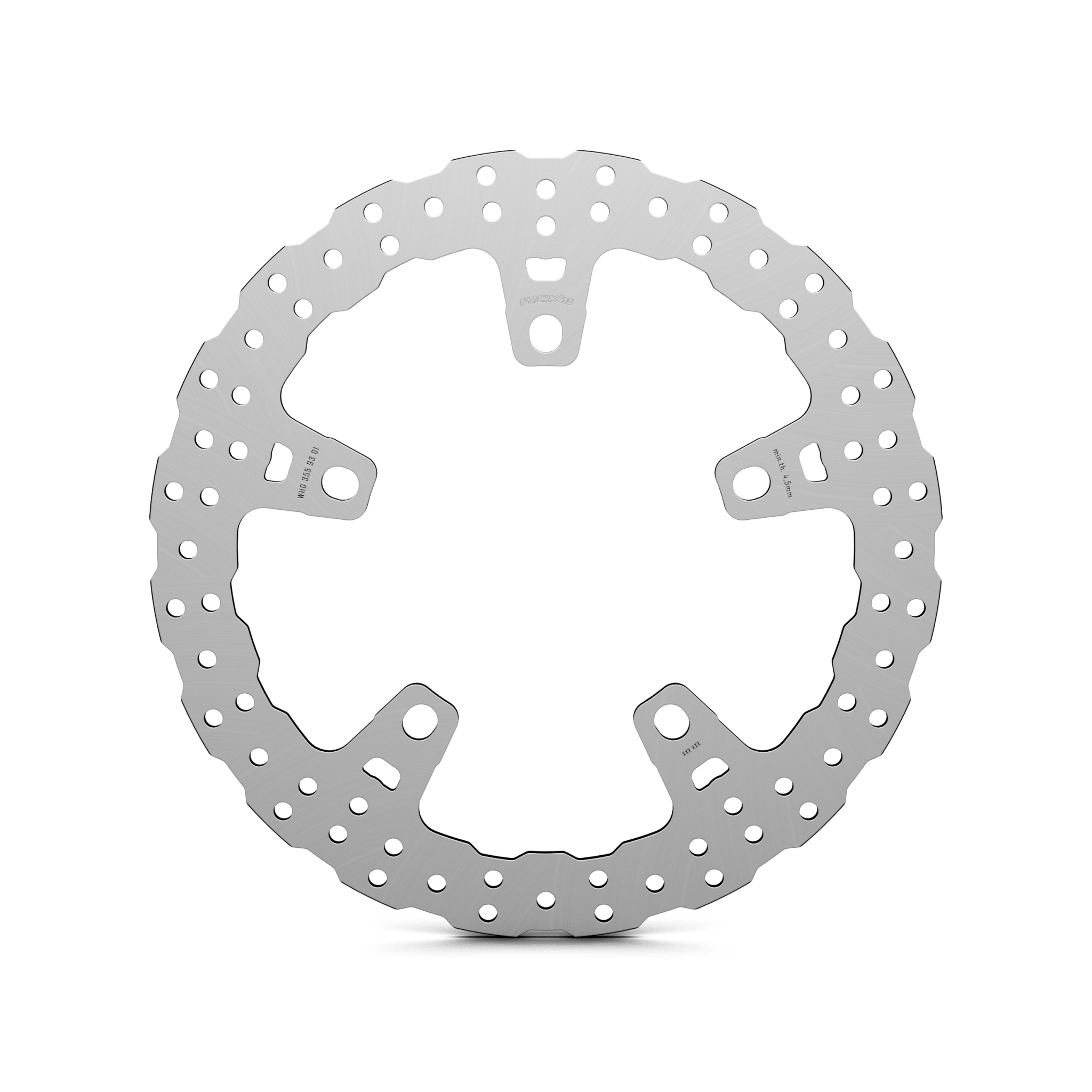 Rick's Front 12.6"/320mm Wave Brake Rotor - Touring 24 - up - Rick's Motorcycles USA - Custom Parts for Harley - Davidson
