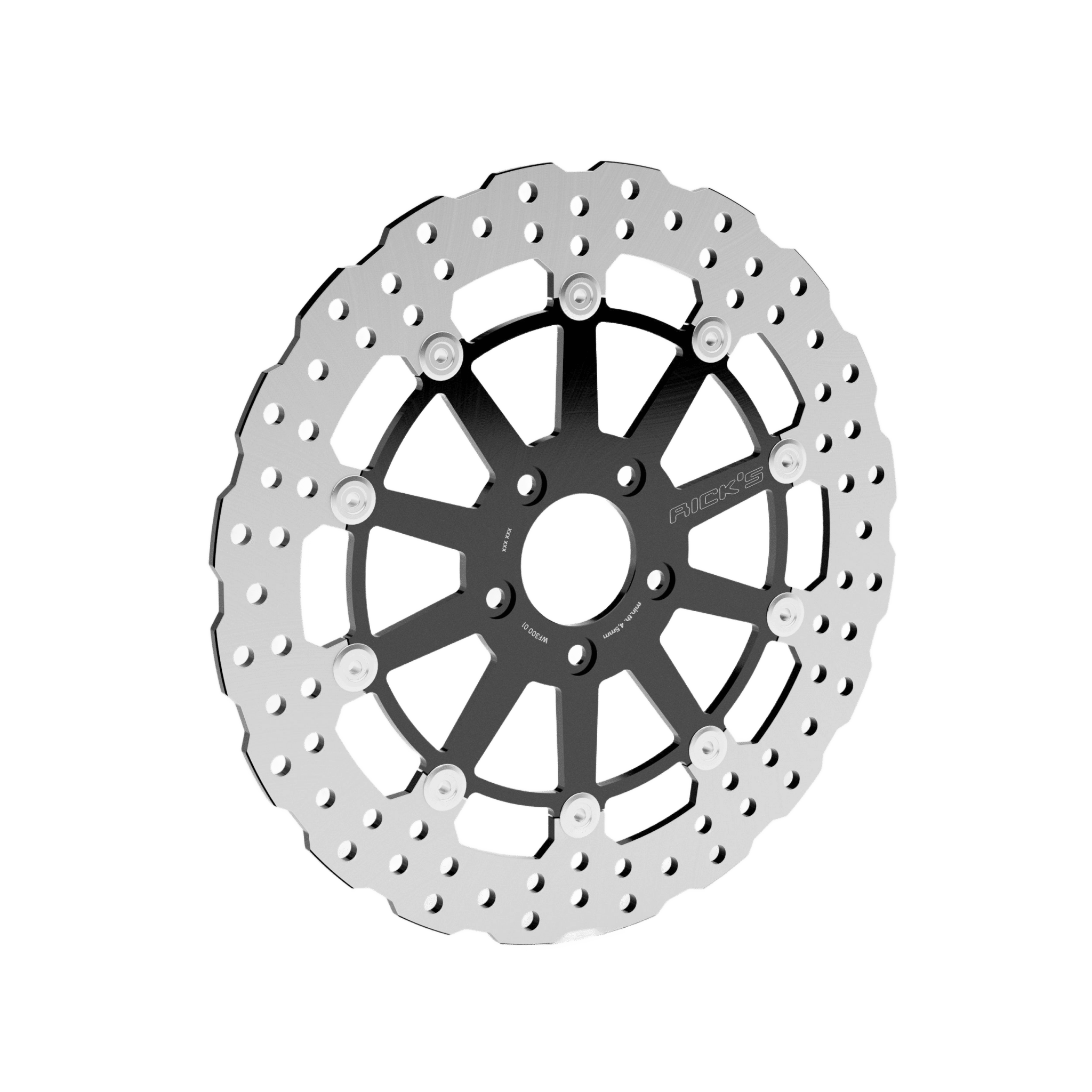 Rick's Front 13"/330mm Wave "Steve" Brake Rotor