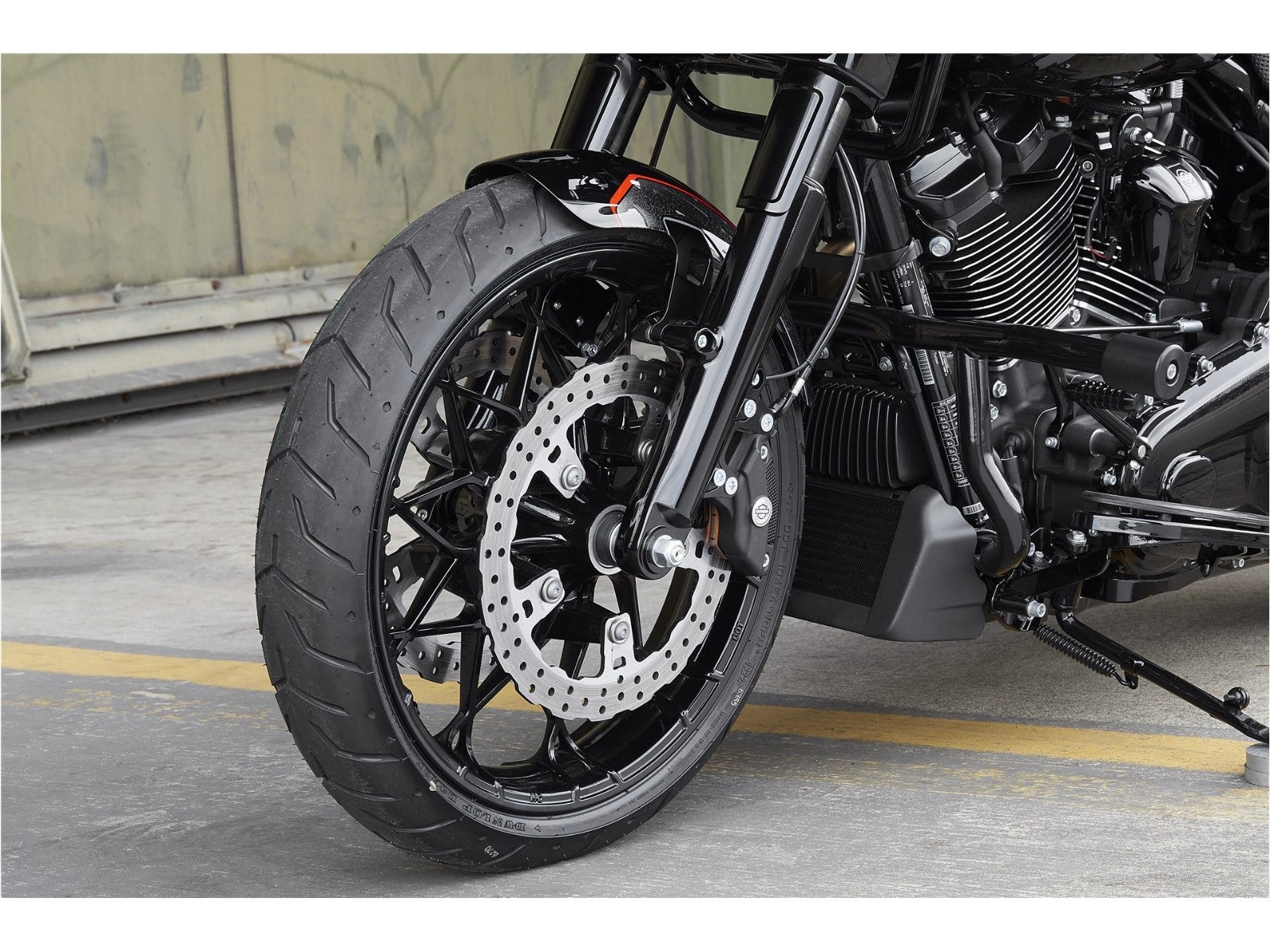 Rick's Front 14"/355mm Wave Brake Rotors Set With Adaptors - Touring 24-up