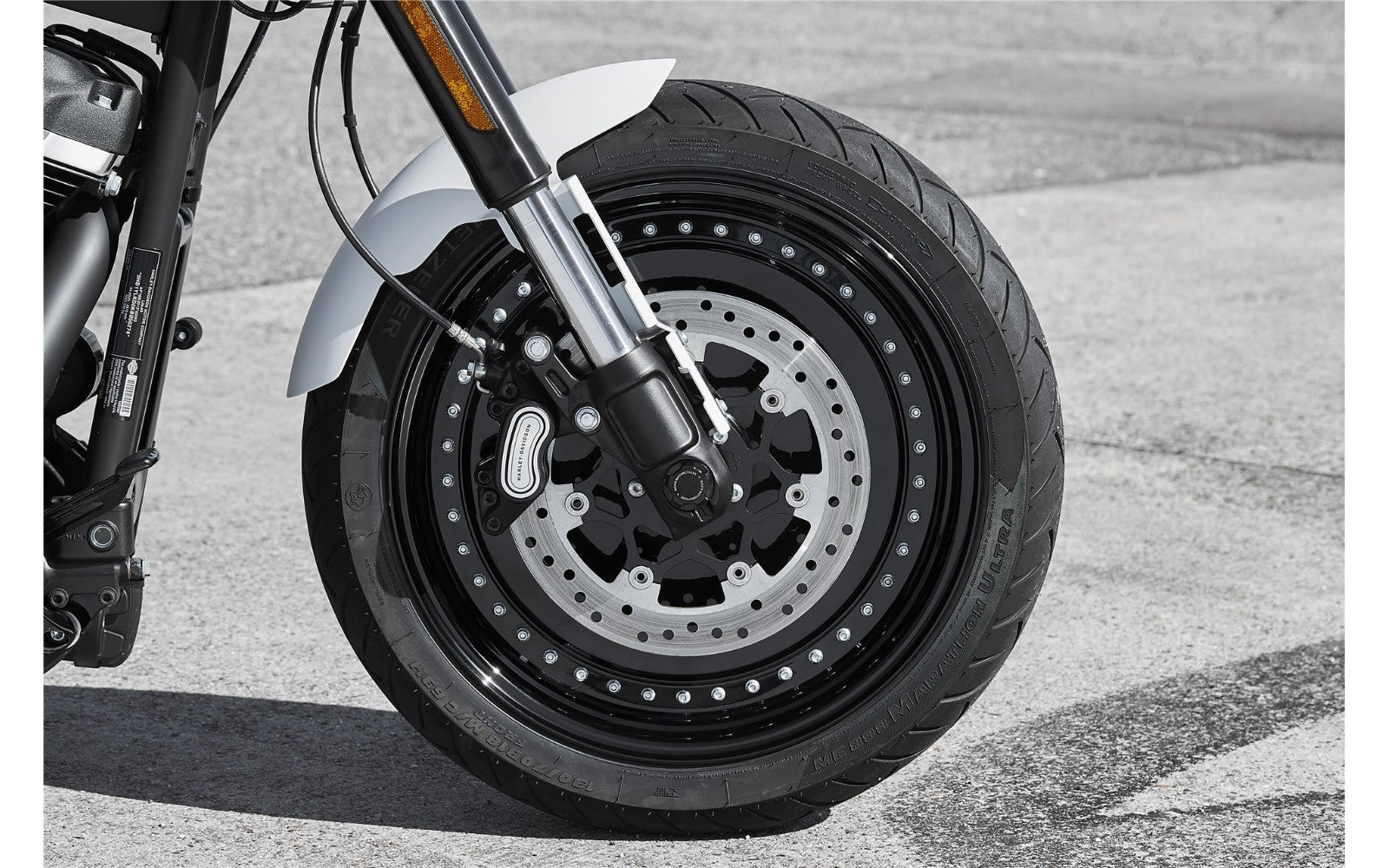 Rick's Front Axle Cover Premium - Fat Bob 18-up